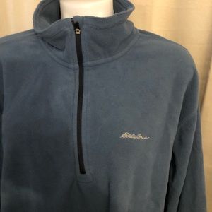 Eddie Bauer Half Zip fleece pullover